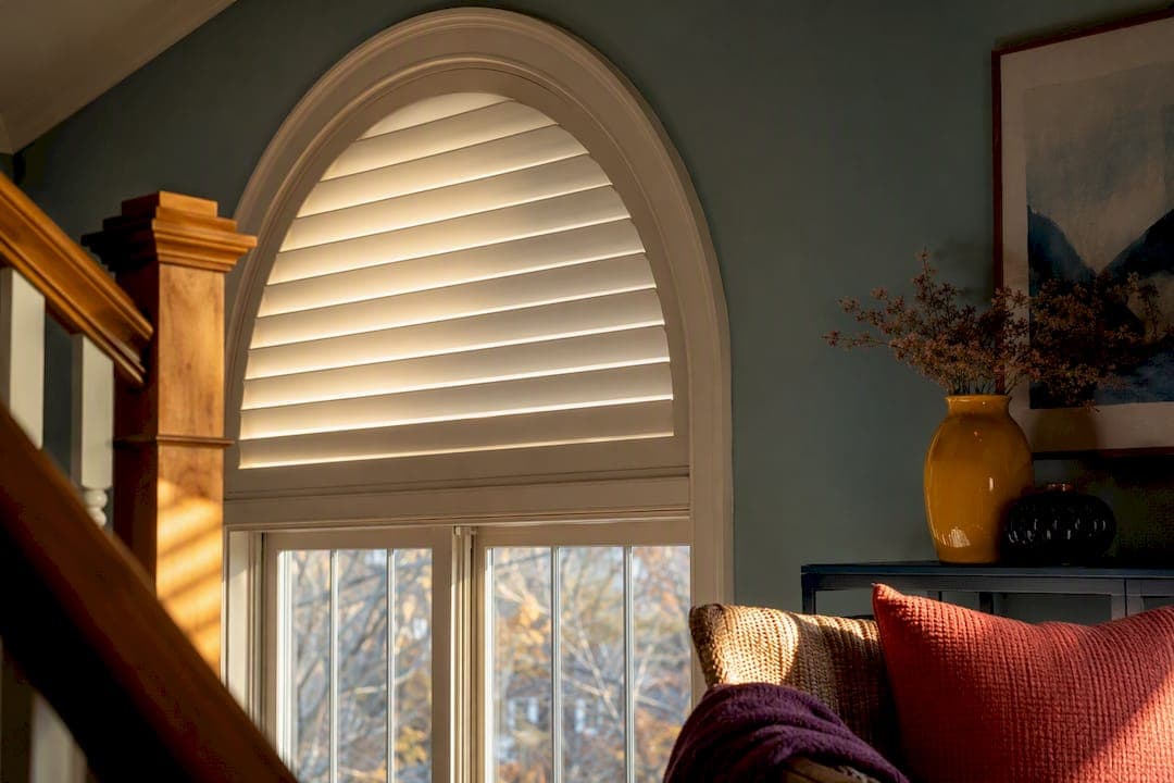 Exact Fit Arched Window Coverings for Bucks County Homes